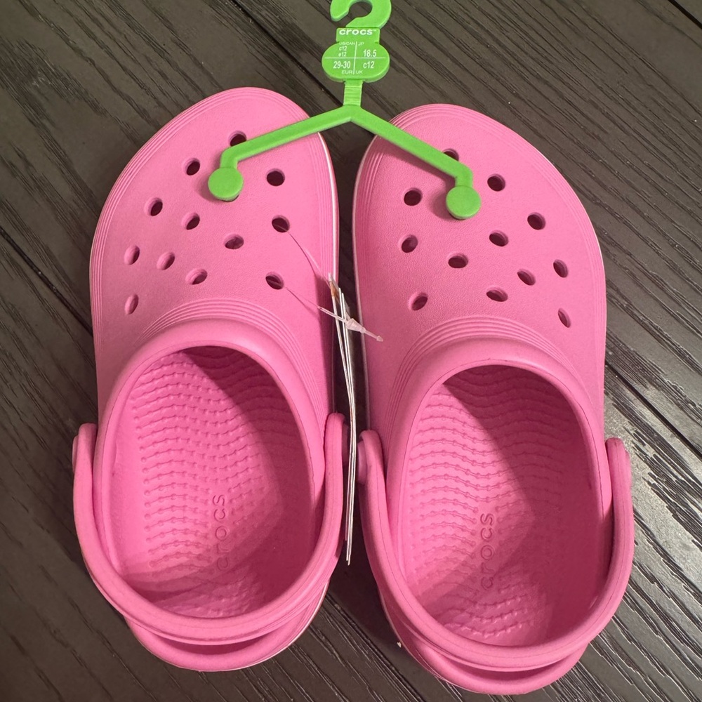 NWT CROCS size 12 youth